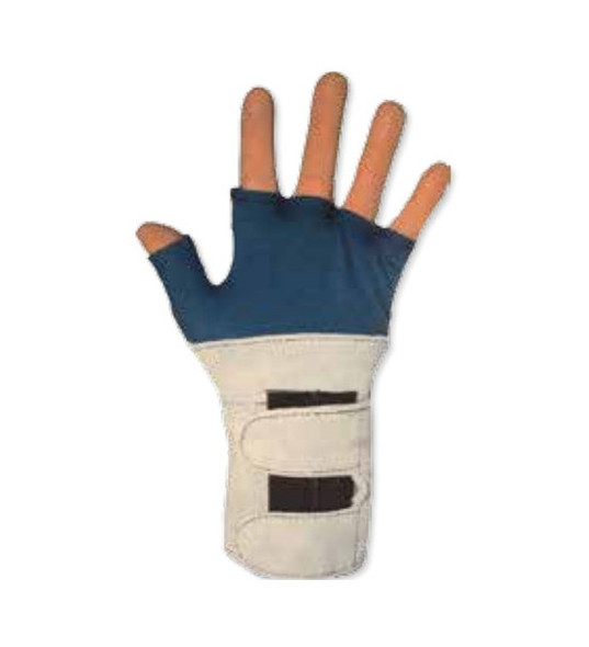 Anti-Impact Nylon Lycra Glove - Fingerless Style | Impacto | All Safety