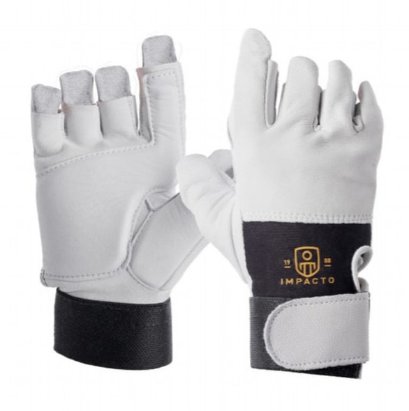 Trigger Half finger Anti-Impact Glove - Without Wrist Support | Impacto | All Safety