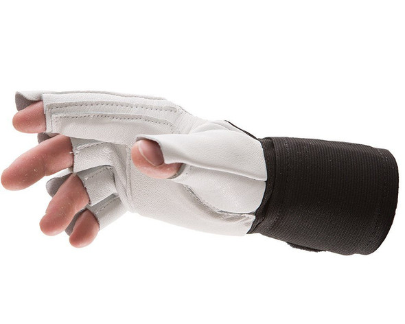 Trigger Half finger Anti-Impact Glove - With Wrist Support | Impacto | All Safety