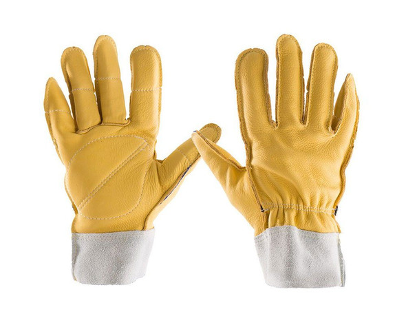 Anti-Impact All Leather Full Finger Glove | Impacto | All Safety