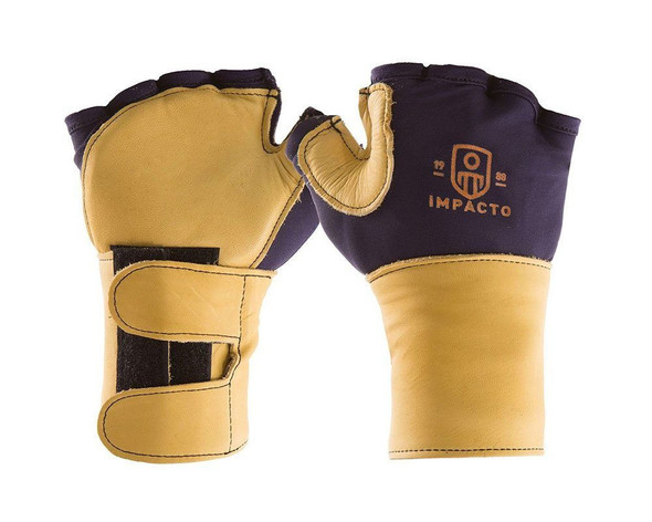 Anti-Impact Glove and Wrist Support - Fingerless | Impacto | All Safety