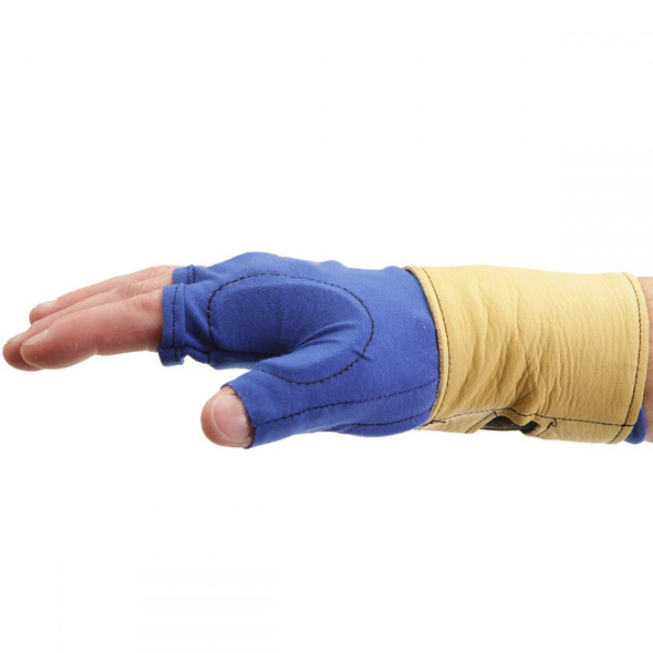 Wrist Support Glove Liner - Fingerless Glove with Wrist Restrainer - Pair | Impacto | All Safety