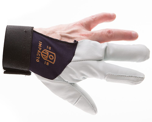 3-Finger Specialty Glove with Soft Pearl Leather | Impacto | All Safety