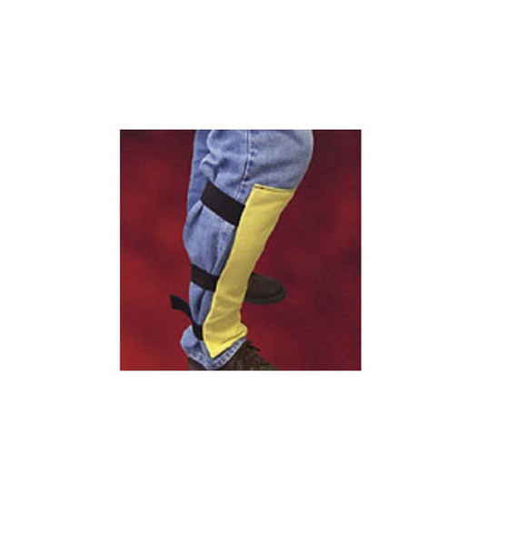Shin Protectors - Double Layer 100% KEVLAR with 3 Elastic Straps | Impacto | All Safety