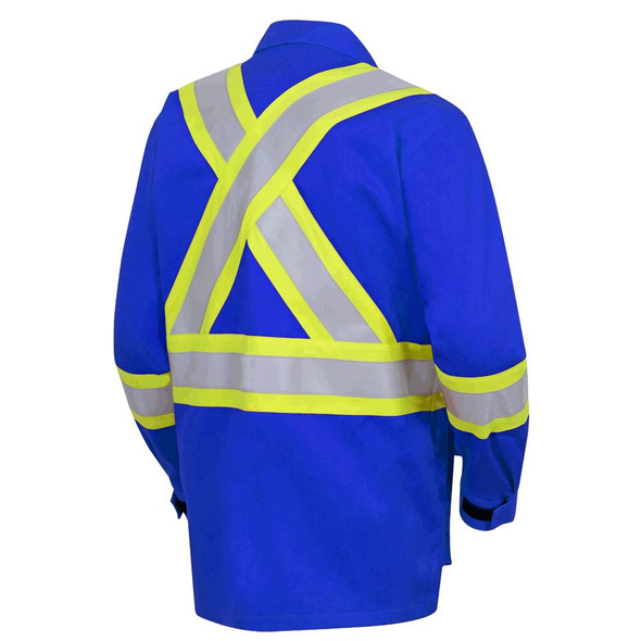 FR-Tech Hi-Vis 88/12 7 Oz FR Safety Jacket 7774/7773