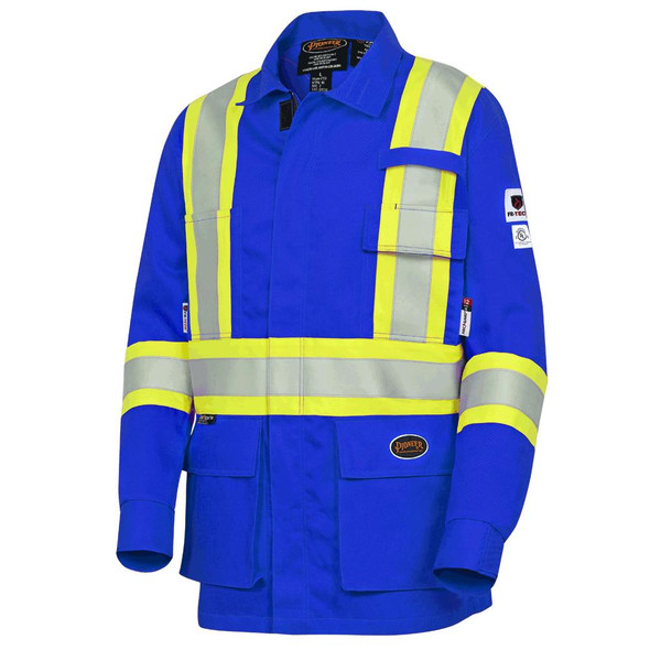 FR-Tech Hi-Vis 88/12 7 Oz FR Safety Jacket 7774/7773