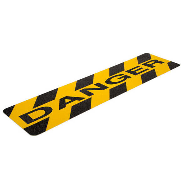 6" x 24" GatorGrip Traction Cleat (DANGER) - 5 Pack | Incom Signs | All Safety