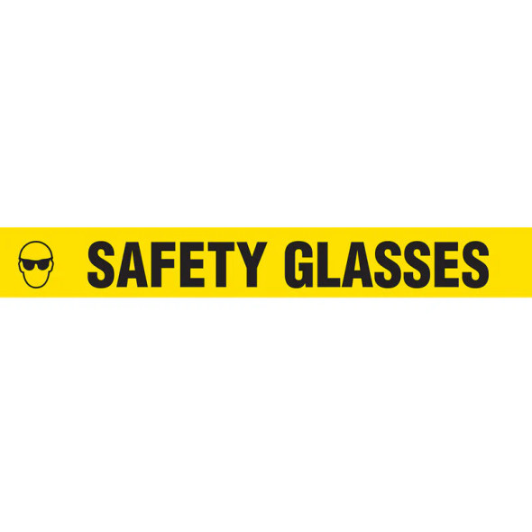 3" x 54' Worded Floor Safety Tape | Incom Signs | All Safety