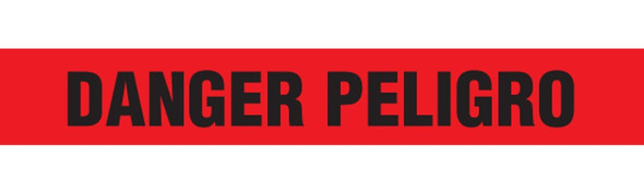DANGER PELIGRO Barricade Tape - Contractor Grade | Incom Signs | All Safety