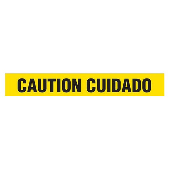 CAUTION CUIDADO Dispenser Boxed Barricade Tape (Pack of 12 Rolls) | Incom Signs | All Safety