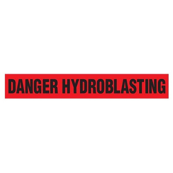 DANGER HYDROBLASTING Dispenser Boxed Barricade Tape | Incom Signs | All Safety