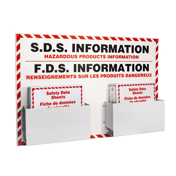 SDS WHMIS (Safety Data Sheet) Center Information Station with Binder(s) - 24" x 36" | Incom Signs | All Safety