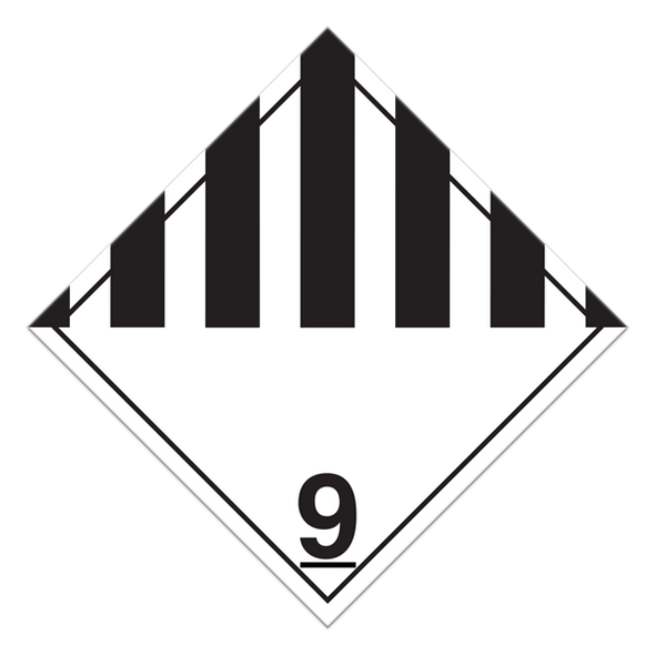 Class 9 Misc. Products Placard (Pack of 100 pcs) TT960