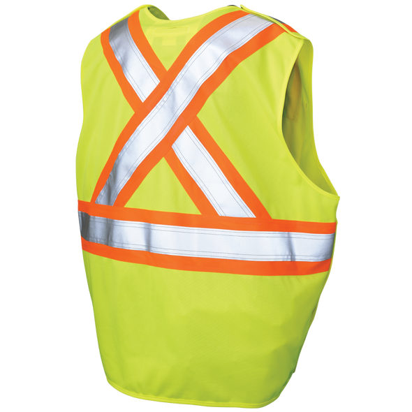 Tricot Five-Point Tear Away Vest | Tough Duck | All Safety