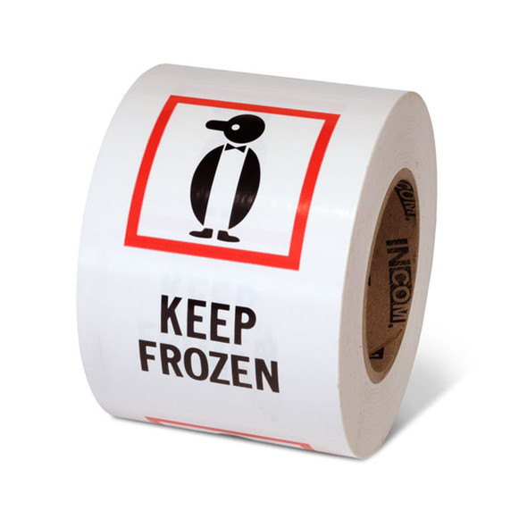 KEEP FROZEN - 6" x 4" Handling Label 1058