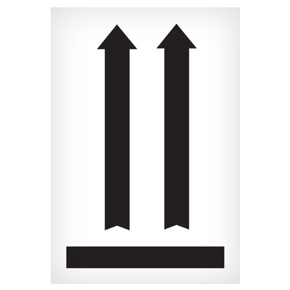 THIS WAY UP - 6" x 4" Handling Label 1064