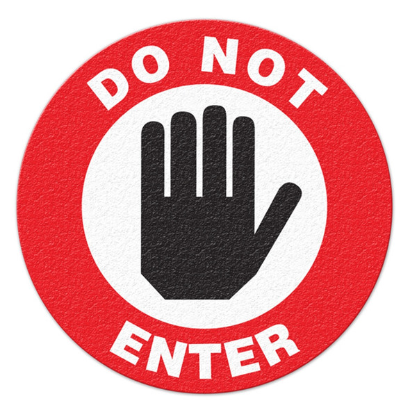 DO NOT ENTER - Floor Sign | Incom Signs | All Safety