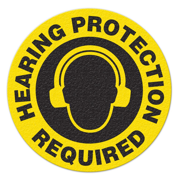 HEARING PROTECTION REQUIRED - Floor Sign | Incom Signs  | All Safety