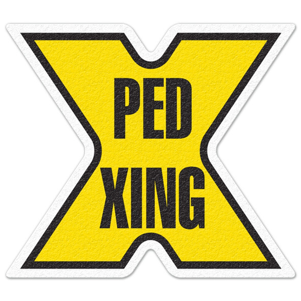 PED XING - Floor Sign FS1037V