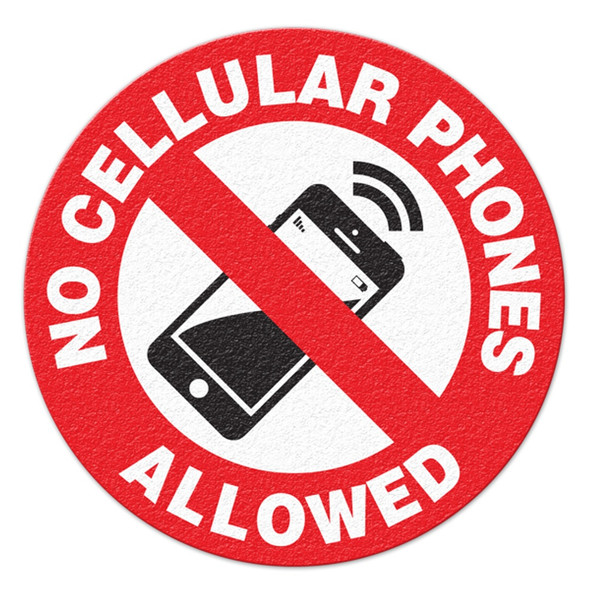 NO CELLULAR PHONES - Floor Sign FS1039V