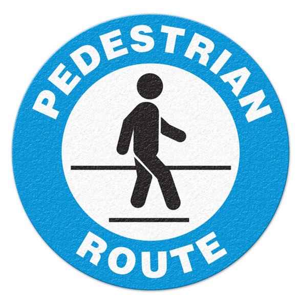 REDESTRIAN ROUTE - Floor Sign | Incom Signs | All Safety