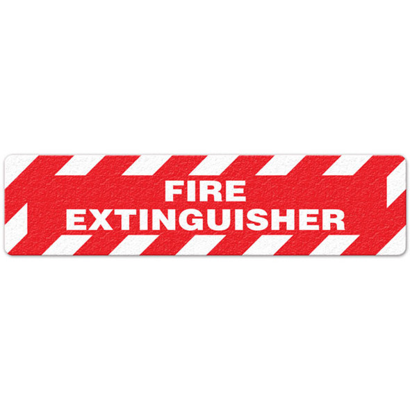 Fire Extinguisher - 6"x24" Floor Sign 5/pkg | Incom Signs | All Safety