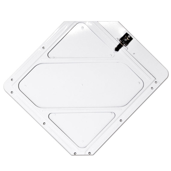 Premium White Aluminum Tagboard and Rigid Plastic Placard Holder | Incom Signs | All Safety