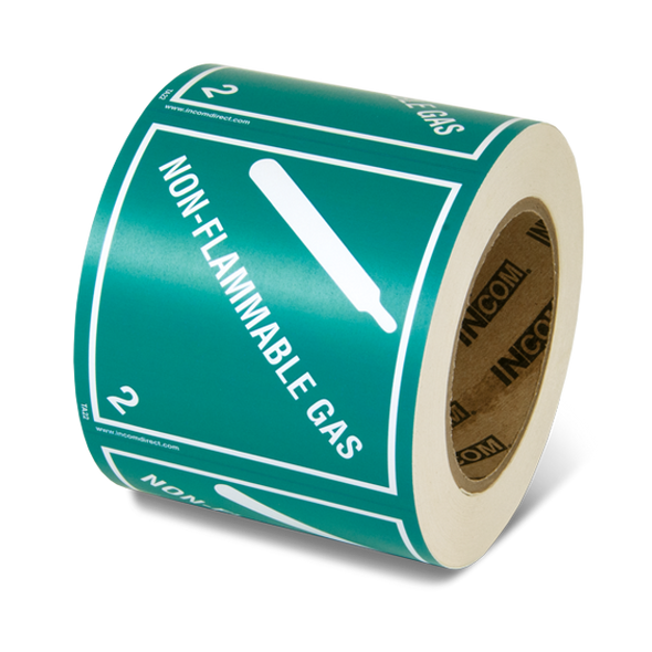 Class 2.2 DOT Label - Non-Flammable Gas | Incom Signs | All Safety