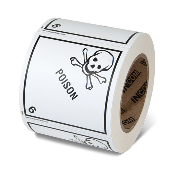 Class 6 DOT Label - Poison TA61
