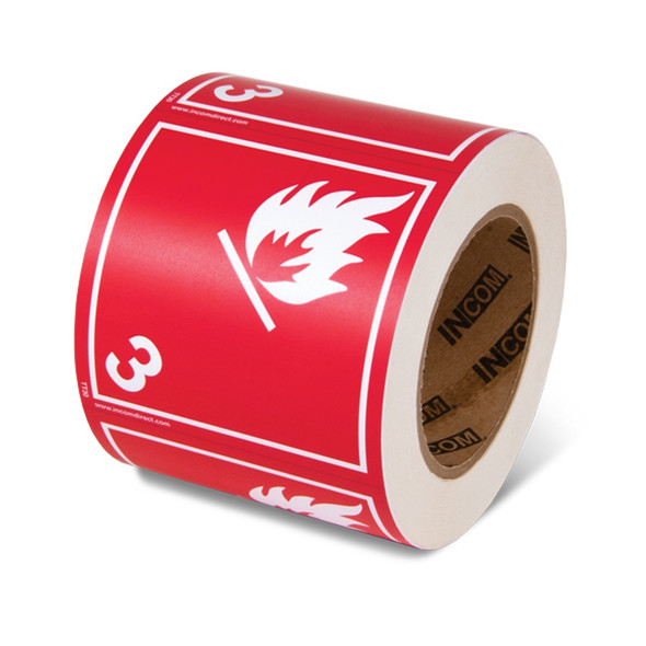 Class 3 TDG Label - Flammable Liquids | Incom Signs | All Safety