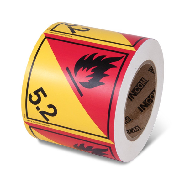 Class 5.2 TDG Label - Organic Peroxides TT53