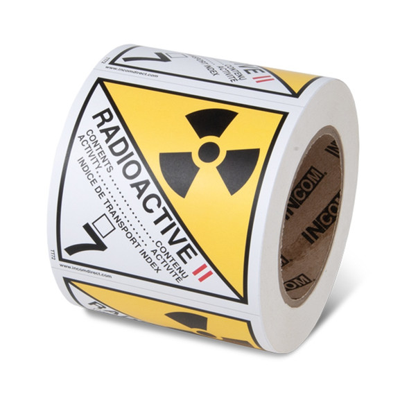 Class 7.2 TDG Label - Radioactive Materials | Incom Signs | All Safety