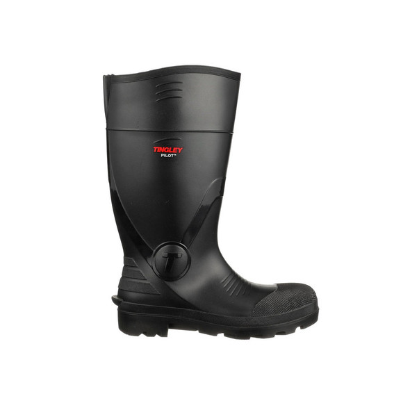 Pilot Plain Toe Knee Boot | Tingley 31141