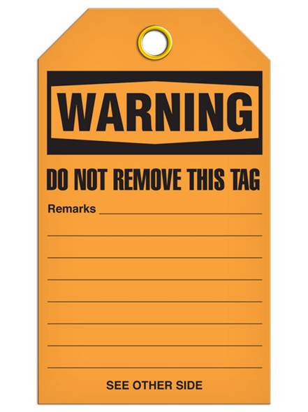 Warning - Do Not Move This Equipment Tag | PKG/25 | Incom Signs | All Safety