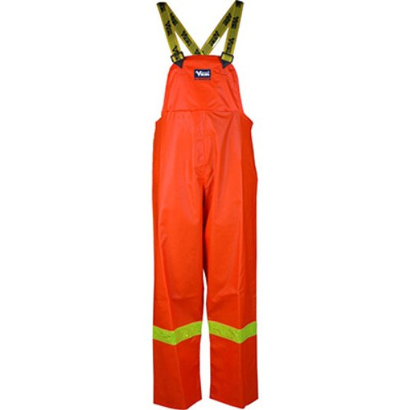 Hi-Vis Journeyman Waterproof Bib Pant | Chem-Resistant | Viking | All Safety