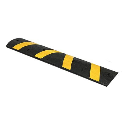 6' Speed Bump - Yellow Stripe | All Safety