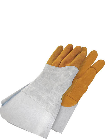 Welding Glove TIG Grain Deerskin Back Hand Patch Left Hand | Bob Dale Gloves | All Safety