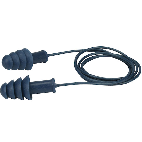 Reusable TPR Ear Plugs - NRR 27 (Box of 100 Pairs) | Dynamic | All Safety