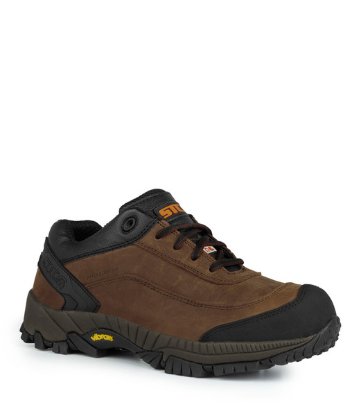 Bruce | Athletic Leather Work Shoes | Vibram TC4+ Outsole | STC | All Safety
