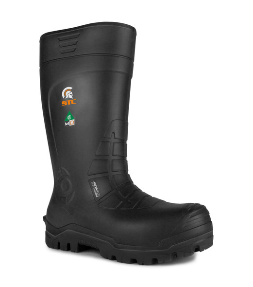 Golden | 15'' PU Work Boots | Metguard Protection | STC | All Safety