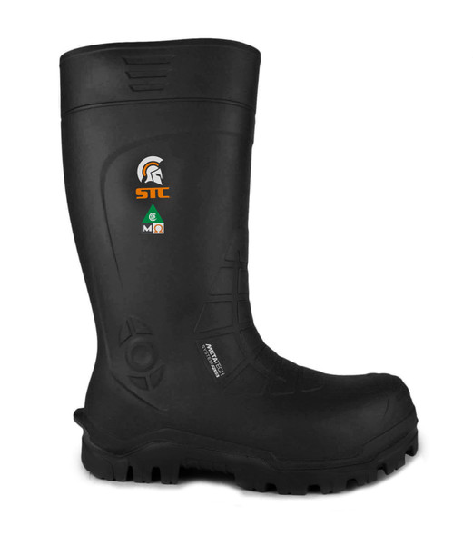 Golden | 15'' PU Work Boots | Metguard Protection | STC | All Safety