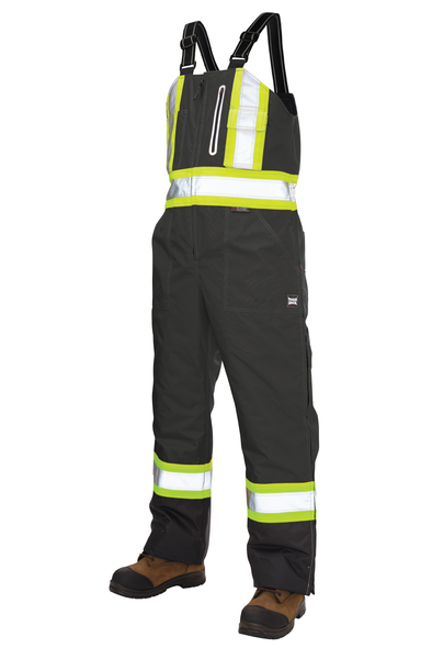 Waterproof Breathable Insulated Rip Stop Bib Safety Overall | Class 1 & 2, Level | Tough Duck | All Safety