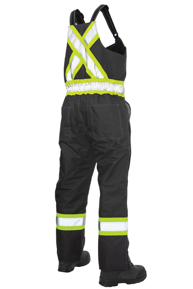 Waterproof Breathable Insulated Rip Stop Bib Safety Overall | Class 1 & 2, Level | Tough Duck | All Safety