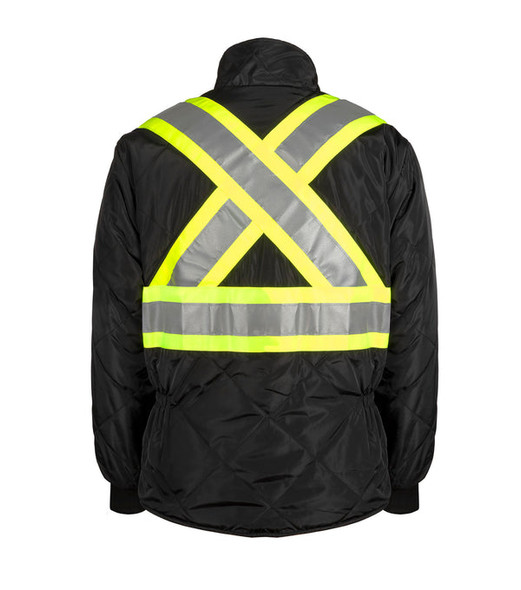 NT4002 | Men's High-Visibility Lined Ducked Jacket | Nat's | All Safety