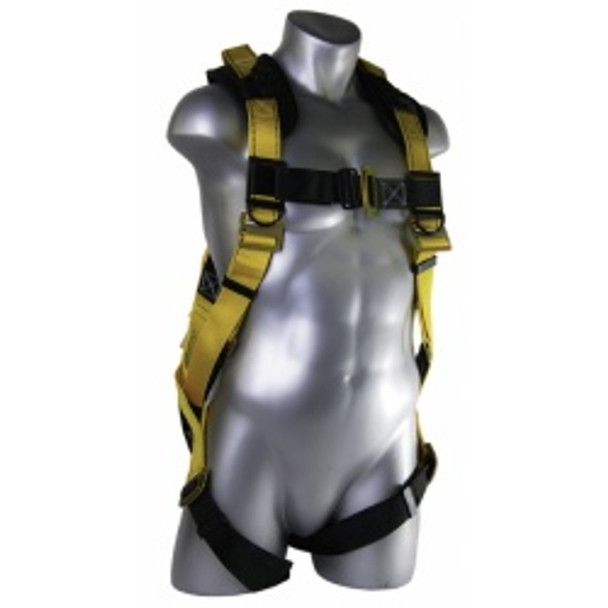 Seraph HUV Harness w/ Leg Tongue Buckles & Side D-Rings | Adjustable Dorsal D-Ring | Guardian Fall Protection | All Safety