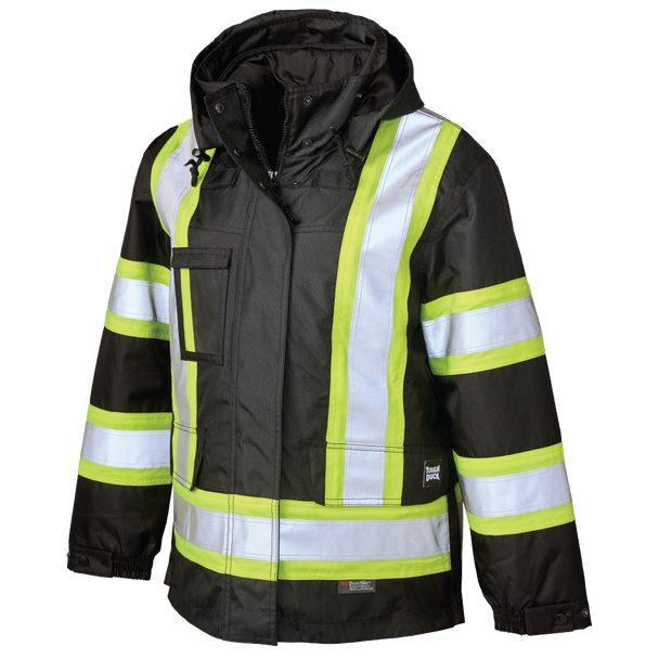 Women's Poly Oxford 5-In-1 Safety Jacket | Tough Duck | All Safety