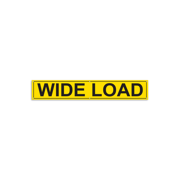 Over-Dimensional Load Heavy Haul Transport Signage and Decals (12 in x 72 in) (Pack of 30) | Incom Signs | All Safety