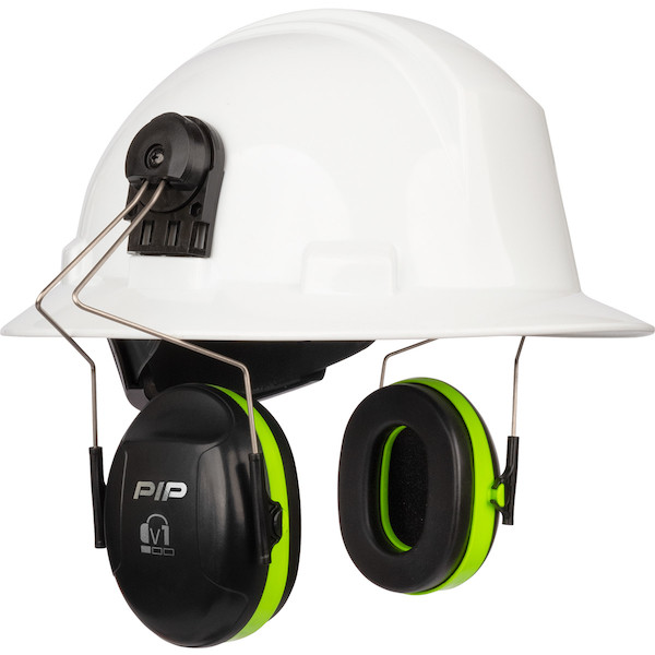 V1 Full Brim Mounted Passive Ear Muff - NRR 23 | Dynamic Safety | All Safety