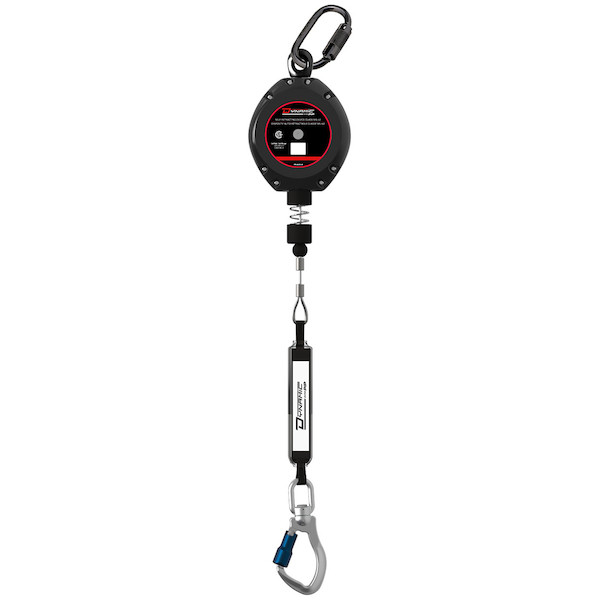 SRL-LE (Leading Edge) Auto-Locking Fall Arrest Device, Galvanized 20 FT (6.1m) Cable | Dynamic Safety | All Safety