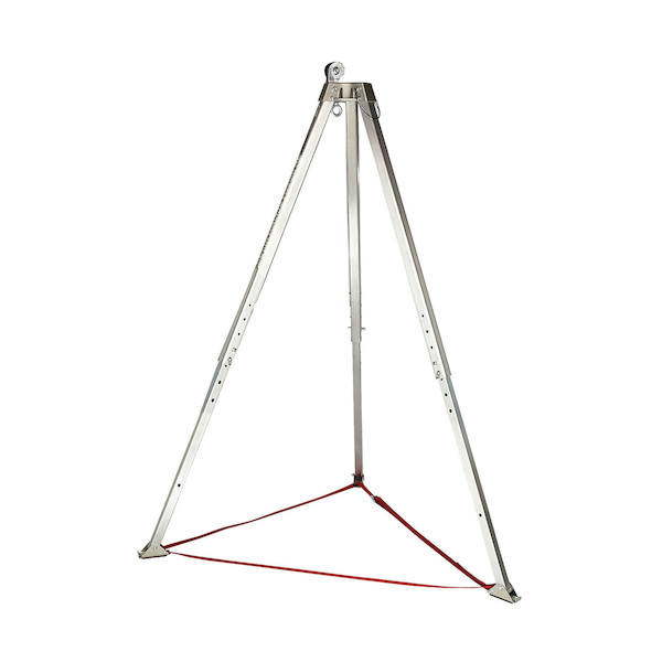 High-Strength Aluminum Tripod, 7 ft Telescoping Legs | Dynamic Safety | All Safety